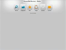 Tablet Screenshot of chennaibizdirectory.com